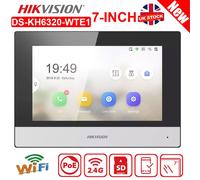 Hikvision DS-KH6320-WTE1-W Video Intercom IP Indoor Station 7" Touch Screen