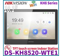 Hikvision DS-KH8520-WTE1 10" Color Touch Screen Indoor Station Monitor PoE WiFi