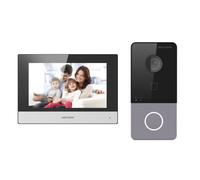 HIKVISION DS-KIS603-P Video Intercom Kit 1080P 7" WiFi PoE Door Station IP65 UK