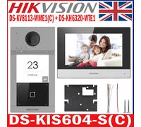 Hikvision DS-KIS604-S(C) 7 Inch IP Video Intercom Kit Video Doorbell Door System