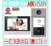 Hikvision DS-KIS604-S(C) 7" TFT screen PoE 1080P WiFi App IP Video Intercom WDR