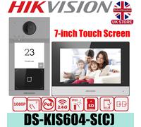 Hikvision DS-KIS604-S(C) IP Video Intercom kit Two Way Audio PoE WiFi 16GB Card