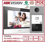 Hikvision DS-KIS604-S(C) IP Villa Video Intercom Kit 7" Monitor Doorbell System