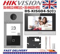 Hikvision DS-KIS604-S(C) WiFi IP Video Intercom Kit Video Doorbell Door System