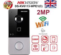 Hikvision DS-KV6113-WPE1(C) 2MP POE WiFi Video Intercom Villa Door Station UK