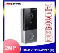 Hikvision DS-KV6113-WPE1(C) 2MP WiFi Video Intercom IP Doorbell Waterproof PoE
