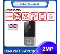 Hikvision DS-KV6113-WPE1(C) Door Station 2MP IP Video Intercom Doorbell PoE WiFi