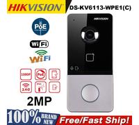 Hikvision DS-KV6113-WPE1(C) Door Station 2MP PoE WiFi IP Video Intercom Doorbell