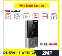 Hikvision DS-KV6113-WPE1(C) Door Station 2MP PoE WiFi IP Video Intercom Doorbell