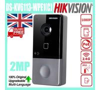 Hikvision DS-KV6113-WPE1(C) POE/Wifi Villa Door Station 2MP IP Video Intercom UK