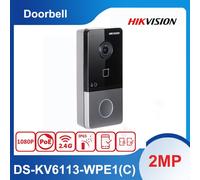 Hikvision DS-KV6113-WPE1(C) WiFi Door Station 2MP IP Video Intercom Doorbell