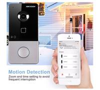 Hikvision DS-KV6113-WPE1(C) WiFi Intercom Smart Doorbell Video Camera Door Bell