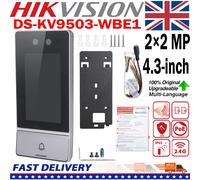 Hikvision DS-KV9503-WBE1 4.3" 2MP+2MP PoE Villa Door Station Facial Recognition
