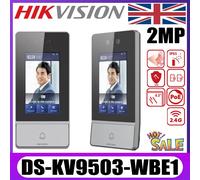 Hikvision DS-KV9503-WBE1 Face Recognition Door Station 4.3" Touch IP65 PoE 2MP