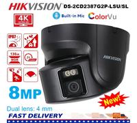 Hikvision Dual light ColorVu Panoramic 8MP 4K IP Camera DS-2CD2387G2P-LSU/SL UK