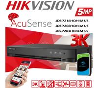 Hikvision DVR Turbo 5MP HD iDS-720HQHI 4-8-16 Channel CCTV Security System HDTVI