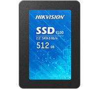 HIKVISION E100 512GB 3D NAND SSD SATA III 6Gb/s 2.5" Internal Solid State Drive, Read Speed up to 550MB/s, Compatible with Laptop and PC Desktops