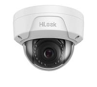 HIKVISION HiLook By Hikvision IPC-D121H-M 4 mm Lens 2 MP IP PoE Dome Network Camera Vandal Proof With 30 m Night Vision - White