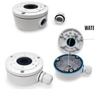 Hikvision Hilook White Deep Base Junction Box For Bullet Mini Dome Cctv White