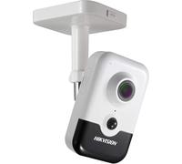 HIKVISION Indoor 4MP DS-2CD2443G0-IW PoE Cube Camera 2.8mm Lens with Build in SD Slot, Wi-Fi, Two Way Audio, English Version, Replacement Model for DS-2CD2442FWD-IW