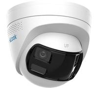 Hikvision Indoor/Outdoor Turret Network Camera, 6MP Resolution, Dual Lens, Smart Hybrid Light, Two-Way Audio, IP67 Rated, 180° FOV, ColorVu, IPC-T269HAD-LUF/SL, PoE/12VDC, ONVIF Compatible