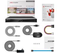 Hikvision NO POE 16CH NVR Acusense Mini 4×Zoom Mini 4MP PTZ Security Camera Kit