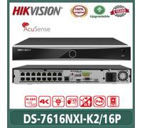 Hikvision NVR DS-7616NXI-K2/16P 4K 16-ch 16PoE 2 SATA 1U K Series AcuSense NVR