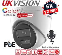 Hikvision WiFi CCTV IP POE Network Security Camera ColorVu 2-Way Audio Mini PTZ