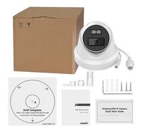 Hikvision OEM 4K Smart Hybrid Light Color IP Camera+DS-7604NXI-K1/4P Systems Lot