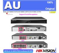 Hikvision Original 4K 12MP 4CH 8CH 16CH NVR DS-7616NXI-I2/16P/S DS-7604NXI-K1/4P