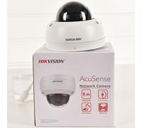 Hikvision Original 4MP IR AcuSense POE Dome IP Camera MIC DS-2CD2143G2-IU 2.8mm