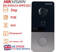 Hikvision POE / Wifi 2 MP Camera IR IP65 Villa Door Station DS-KV6113-WPE1(C)
