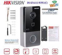 Hikvision POE WiFi Video Intercom Villa Smart Doorbell 2MP DS-KV6113-WPE1(C)