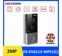 Hikvision POE WiFi Video Intercom Villa Smart Doorbell 2MP DS-KV6113-WPE1(C) UK