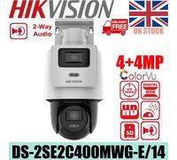 Hikvision TandemVu 4MP Fixed Lens POE IP Network Camera DS-2SE2C400MWG-E/14 IP66