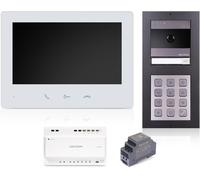 HIKVISION VIDEO DOOR INTERCOM DS-KIS704EY-AFW2 / Aluminum