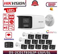 HIKVISION Wide Angle Hybrid Bullet Colorvu 8MP IP Camera DS-2CD1T83G2P-LIUF/SL