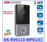 Hikvision WiFi DS-KV6113-WPE1(C) Intercom Smart Doorbell Video Camera Door Bell