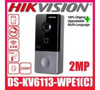 Hikvision WiFi DS-KV6113-WPE1(C) Intercom Smart Doorbell Video Camera Door Bell