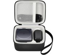 Hikyskin 収納ケースfor Anker 3-in-1 Cube with MagSafe マグネット式 3-in-1 ワイヤレス充電ステーション/USB急速充電器，スマートフォン用ワイヤレス充電器 Storage Case（ケースのみ） (Black)