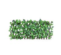Hilai Adjustable Retractable Fence Artificial Garden Trellis Decoration Privacy Expanding Wooden Landscaping Fence, Garden Tools