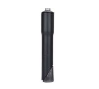 Hilai Bike Stem Riser Extender Stem Riser Adapter Durable Aluminum Bike Fork Stem Quill Riser Extende Bicycle Stem Head Up Raiser Handlebar Adapter 22.2mm, Black, Bmx Stem