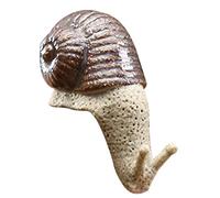 Hilai Ceramic Snail Decoration Mini Cute Snail Ornaments for Garden Micro Landscape Figurine Ornaments for Indoor Outdoor Garden Decor 0.79x1.26x1.77 inch Style1