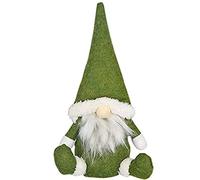 Hilai Christmas Gonk,Christmas Gnomes Plush, Christmas Gnome Dwarf Plush Doll Santa Faceless Ornaments for Home Holiday Fireplace Decorations Green