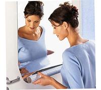 Hilai Flexible Mirror Sheets,19.7x39.4in Mirror Paper Self Adhesive Roll Stickers Non Glass Self Adhesive Mirror Tiles Self Adhesive Sheets,Great for Craft Home Wall Decor Mirrors