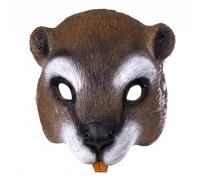 Hilai Halloween Mask Squirrels Animal Mask Masquerade Face Covering for Halloween Easter Costume Party Props