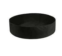 Hilai Large Grow Bed Fabric Raised Garden Bed Round Planting Container Black Heavy Duty Felt for Planting Herb Flower Vegetable 20 * 50cm, Gardening