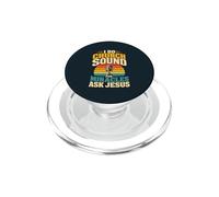 Hilarious Church Sound Guy Audio Ministry Team PopSockets PopGrip for MagSafe