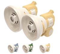 Hilarious Costume Projector & Voice Changer Speaker, Scream Voice Changer, Ghost Face Voices Changers, Can Record Audio, Funny Transformation Projector Speaker, for Party, (Yellow*2)