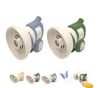 Hilarious Costume Projector & Voice Changer Speaker, Transformation Projector Speaker, Prank Props Can Record Audio, Scream Voice Changer, for Boys and Girls (2 Pcs-B)